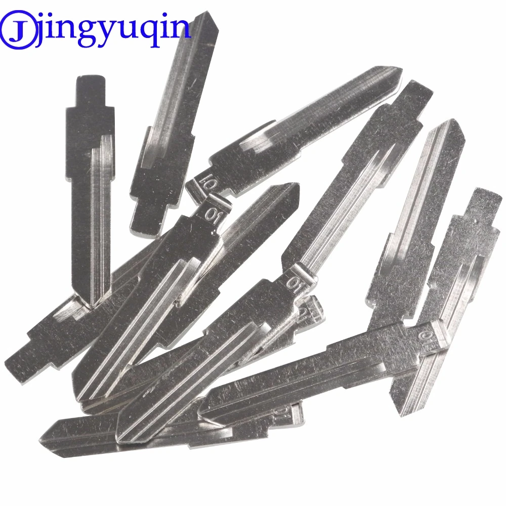 

jingyuqin 01# Blade Remote New Arrival Blank Key Replacement Uncut Blade For Vw Santana Jetta For Audi 100 Golf