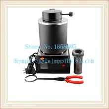 Инструменты для изготовления ювелирных изделий, 110 В, 2 кг, мини-плавильная печь для золота, электрическая плавильная печь с Тонгом тигель, goldsmith