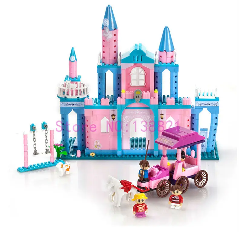castillo de lego para niñas