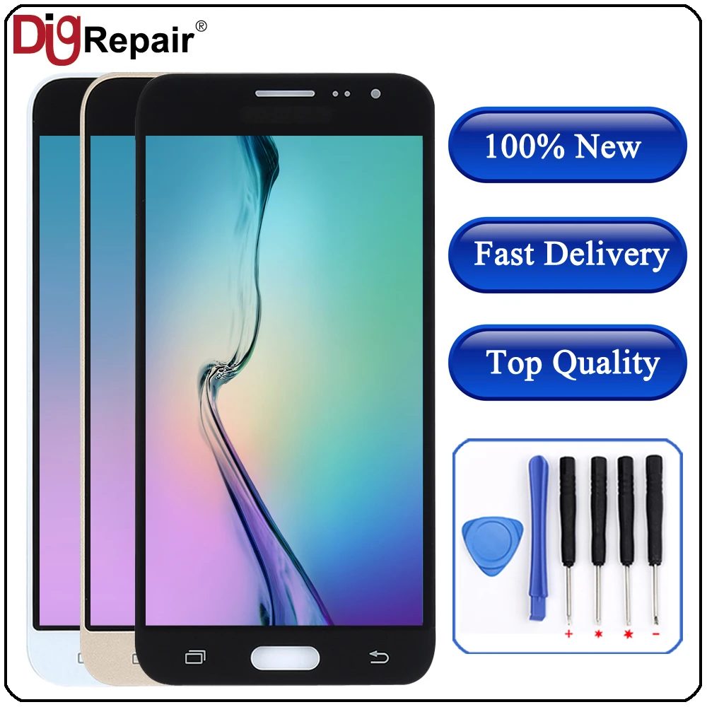 

For Samsung Galaxy J3 2016 LCD J320F J320M J320H LCD Display Touch Screen Digitizer J320f LCD For Samsung J3 Display J320f