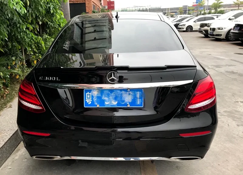 Для Mercedes-Benz W213 спойлер Высокое качество ABS Материал машинный спойлер для Mercedes-Benz E200L E300L E320L E63 спойлер-UP