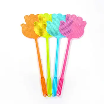 

Adeeing Practical Plastic Palm Shape Flyswatter Flapper Insect Killer