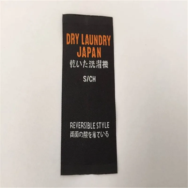 Custom Garment Label Woven Wash Care Label-in Garment Labels from Home & Garden on Aliexpress ...