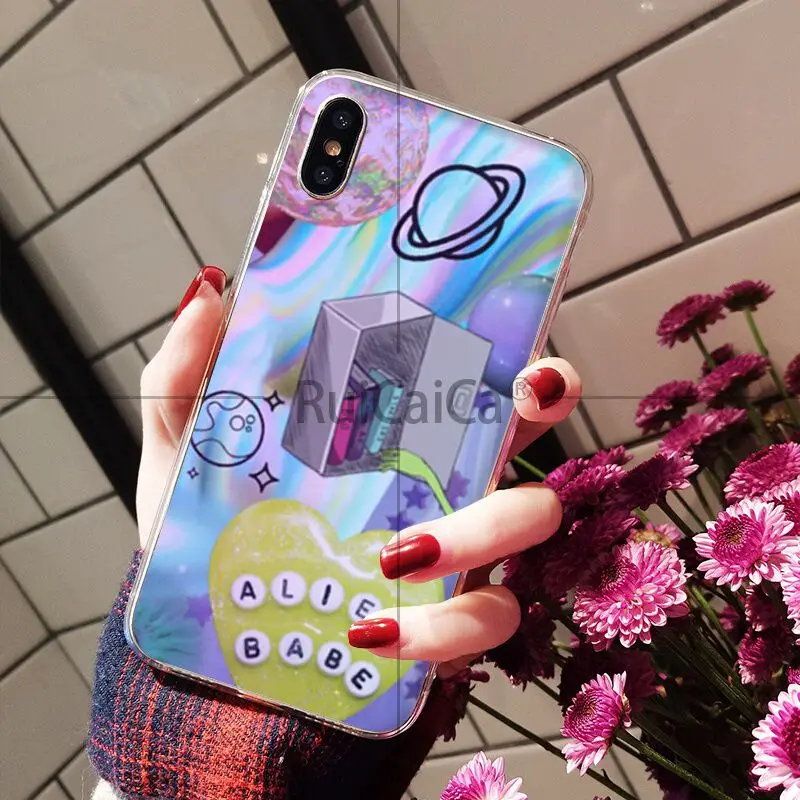 Stylish cartoon alien