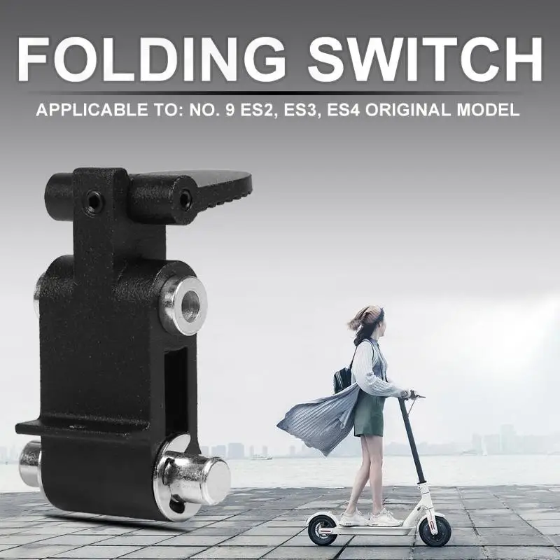 Folding Pedal Switch for Kickscooter Battery Segway Ninebot Accessories ES4 No.9 ES1 ES2 For Xiaomi M365 Electric Scooter