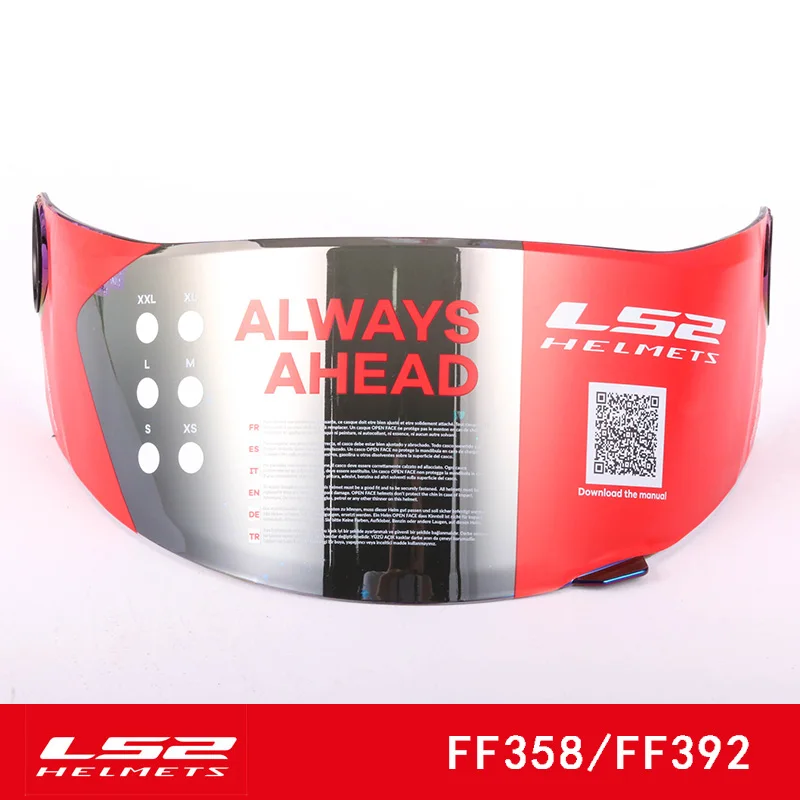 Tanie LS2 Global Store oryginalny LS2 FF358 pełna twarz kask motocyklowy visor multi coloroptional obiektyw nadaje się do ls2 FF396 FF392