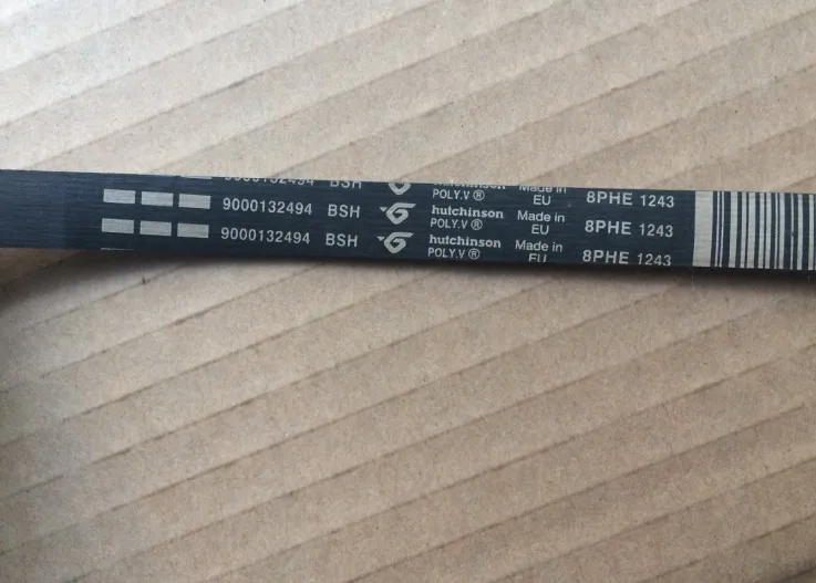 

8PHE1243 8PHE 1243 9000132494 washing machine belt