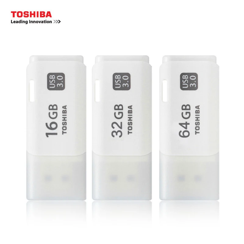 Оригинальный TOSHIBA USB флэш-накопитель 3 0 16 г 32 64 памяти драйвер U301 Pen-привода пластик
