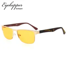 LX17003 eyepepper компьютерные очки для чтения с оптическим half-обод Frame-UV400, 96.9% синий светильник блокировки лучше спать считыватели