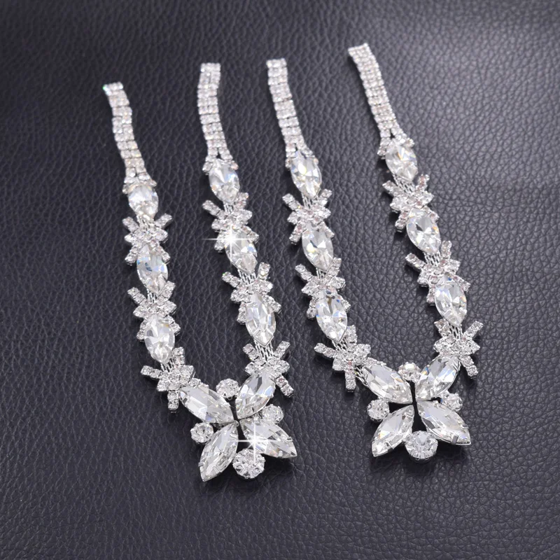 Strass crystal rhinestone shoes appliques patches (2)