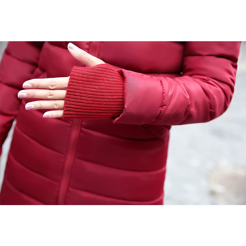 Зимняя одежда теплая шерстяная шапка женская куртка зимняя куртка для женщин тонкая парка женское короткое зимнее пальто для женщин