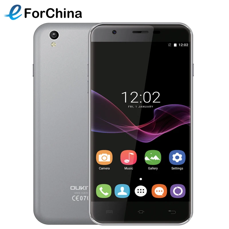 OUKITEL U7 Max 3G 5.5 inch Screen Android OS 7.0 Mobile Phone MT6580A Quad Core 1.3GHz ROM 8GB RAM 1GB OTG Dual SIM 13MP Camera