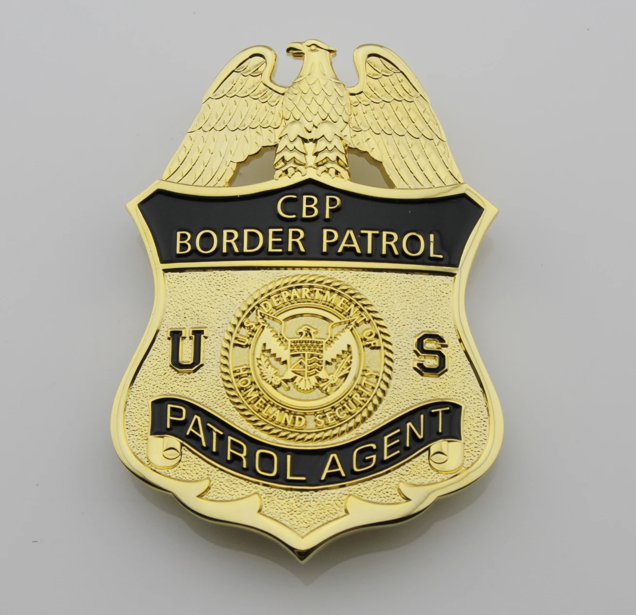 CBP BORDER PATROL HOMELAND SECURITY PATROL AGENT badge plus free international economic shipping