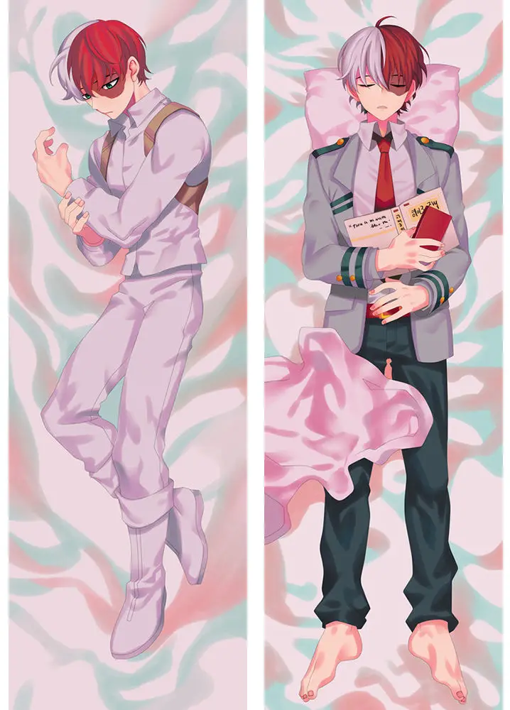 Суэф Аниме Манга Boku без hero Академия My Dakimakura Двусторонняя Подушка Чехол Крышка |