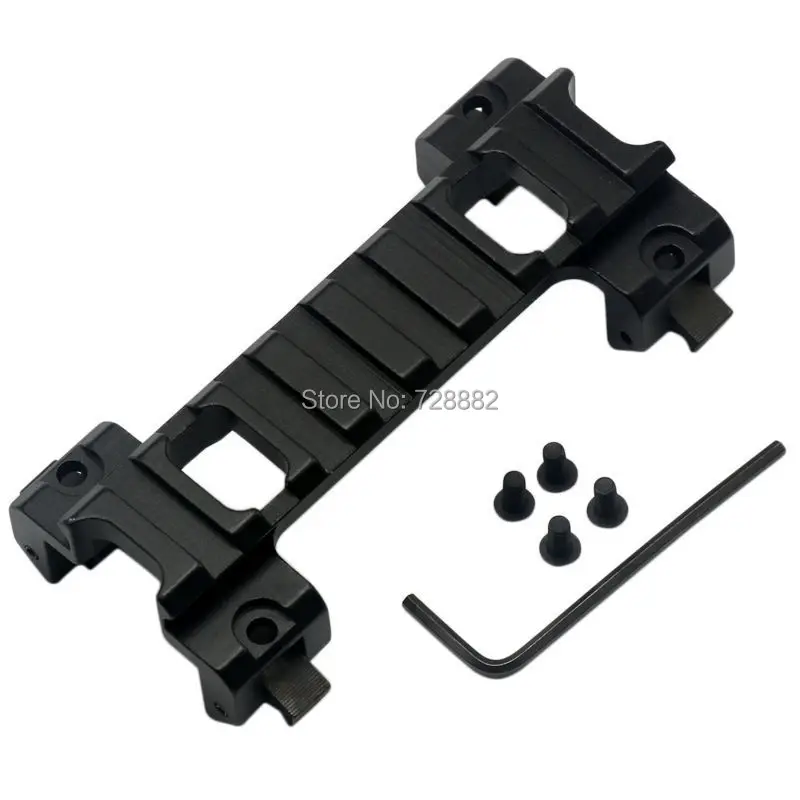 20mm Picatinny Weaver Rail Laser Scope Mount Claw for Airsoft MP5 G3 Series Rail Bracket Clip