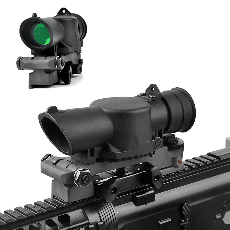 L85 SUSAT Iron Sight 3.5x30 Optical Sight Red Illuminated Rifle Scope