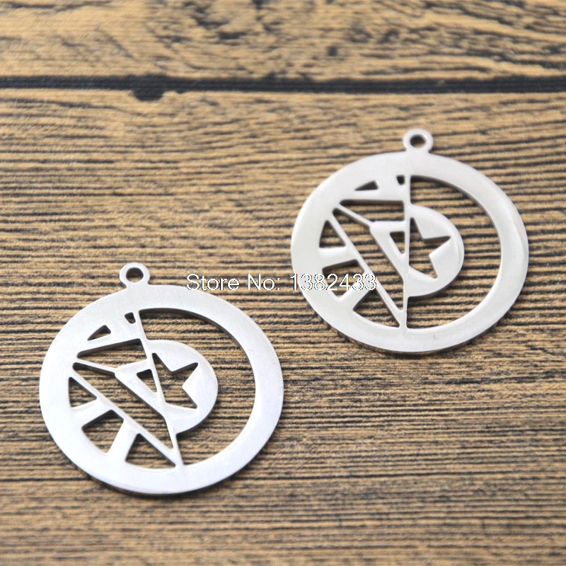 

3pcs mavel STONY Captain America Charms silver tone Iron Man charm pendant 30x33mm