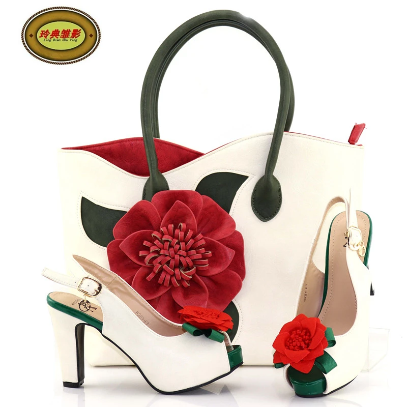 

YH015 Matching Italian Shoe and Bag Set African Matching Shoes and Bags Italian In Women Nigerian Shoes and Matching Bags