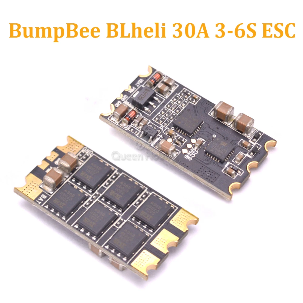 BumpBee BLheli PRO 30A 3S 6S ESC поддержка Oneshot / Multishot для RC FPV гоночного дрона 1 шт./2 шт./4
