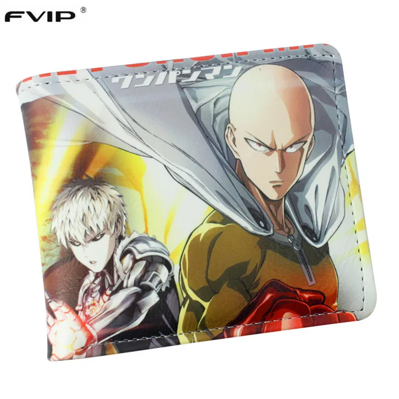 FVIP Cartoon Wallet Anime Cosplay One Punch Man /My Little Pony/Zelda/Fairy Tail/Sailor Moon Wallet Card Holder Dollar Price