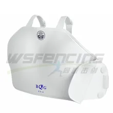 FIE новое правило протектор груди с тканевой крышкой для мужчины/женщины