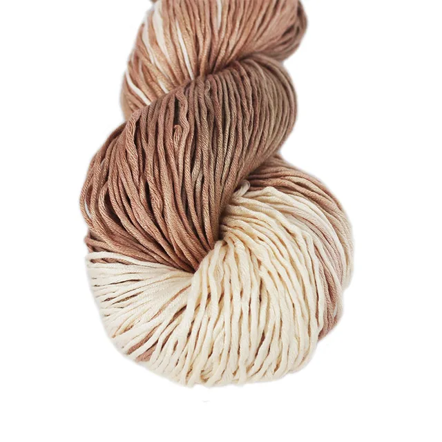 1*50g 100 bamboo fiber Soft knitting yarn high quality hand knitting