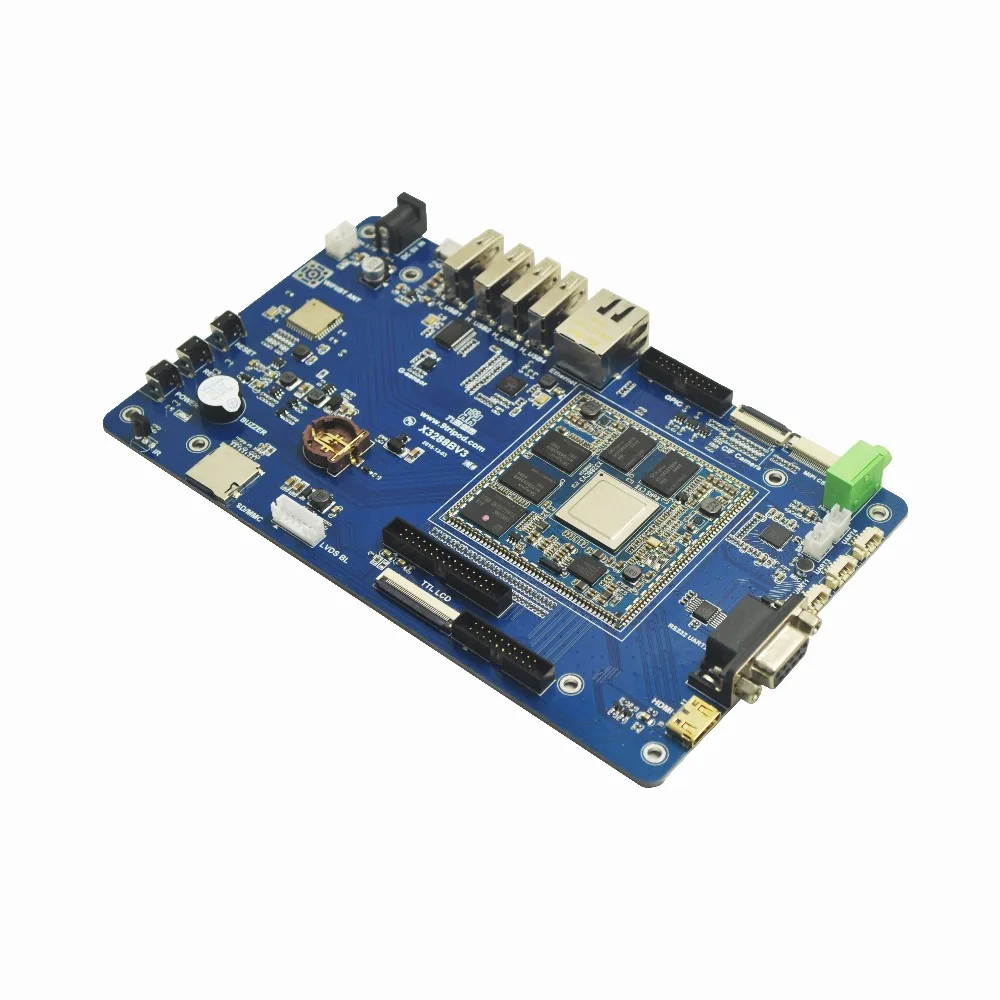 Плата разработки ARM RK3288 четырехъядерный процессор 2 Гб DDR3 16 ГБ демонстрационная