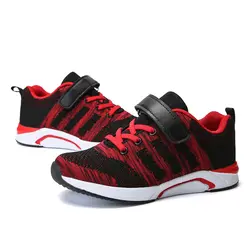Кроссовки для детей обувь для девочек для осени Повседневное дышащая маленьких мальчиков спортивные Tenis модные дизайнерские кроссовки