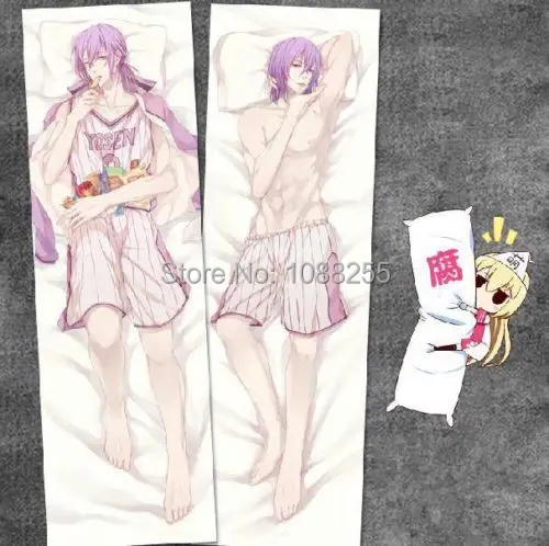 Аниме Подушка Dakimakura чехол Баскетбол куроко Atsushi Murasakibara GJLQ 1|anime dakimakura pillow case|anime