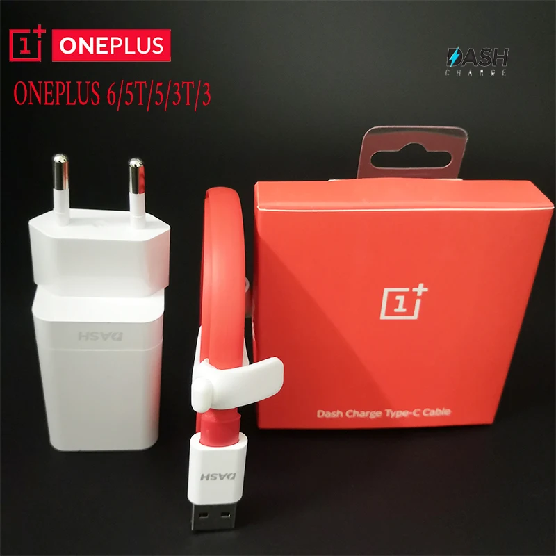 

Original EU ONEPLUS 6 Dash charger One plus 6t 5T 5 3T 3 Smartphone 5V/4A Fast charge USB wall power adapter100cm/150cm