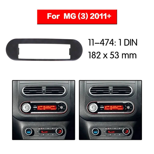 Double 2 Din Car Radio for MG3 2011+ CD Stereo Radio Surround