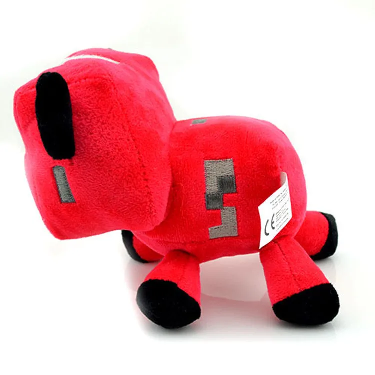 2014 Minecraft Baby Mooshroom Red Animal Plush Toy Overworld Mojang for sale online