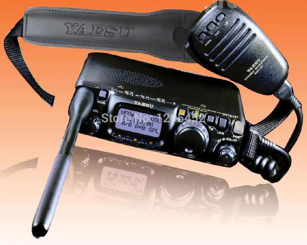 YAESU FT-817ND все-режим HF/VHF/UHF ручка-портативный трансивер разблокированный TX