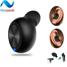 1pc Mini Invisible Wireless Earbud Earphone Earpiece with Magnetic USB Charger for Smart Phones and and Other Bluetooth Devices
