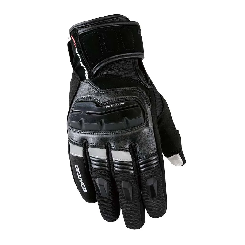 Мотоцикл перчатки Scoyco M-17B сенсорный Guantes защитный Велоспорт гонки Прихватки для мангала