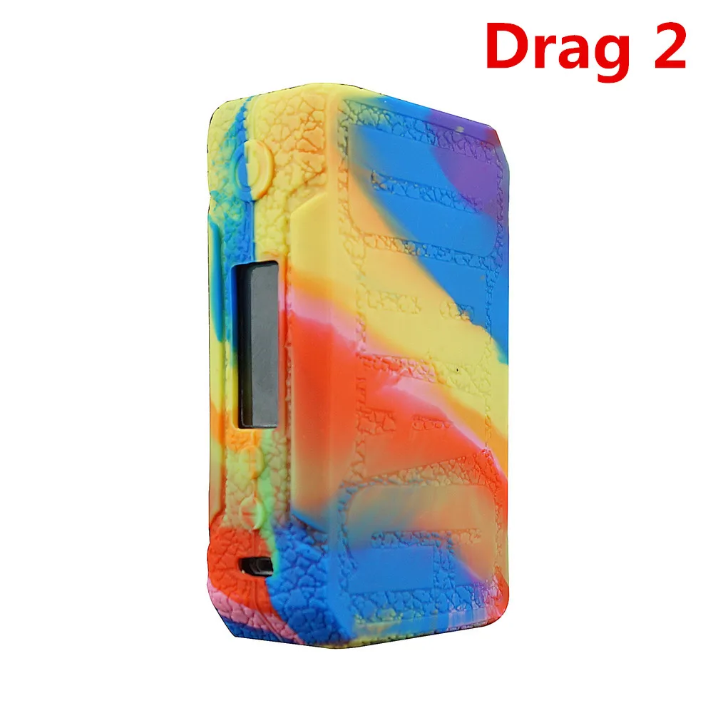 

Texture Case for VOOPOO Drag 2 177W, Anti-Slip Silicone Cover Sleeve Wrap Fits Drag 2 accessories antislip duarble