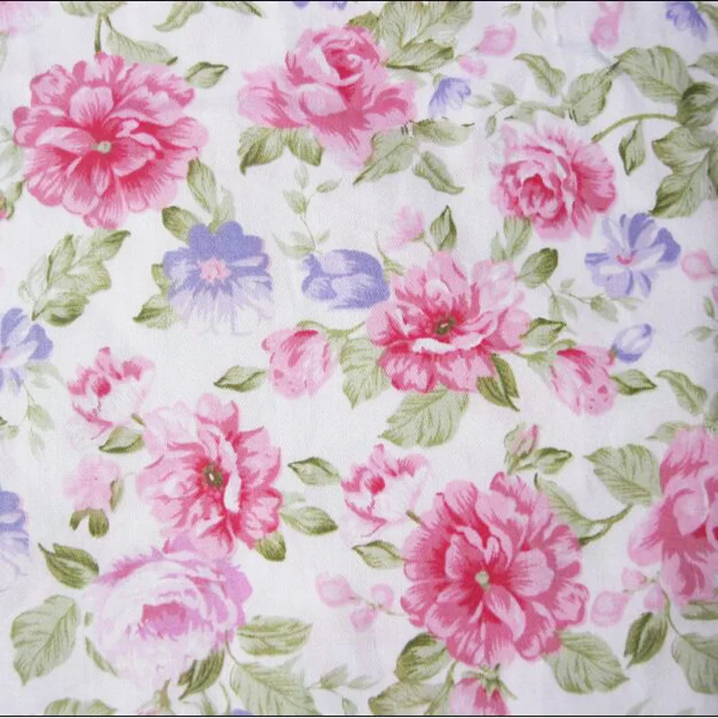 160*50cm 1pc Charming Pink Fabric 100Cotton Fabric Patchwork Cotton