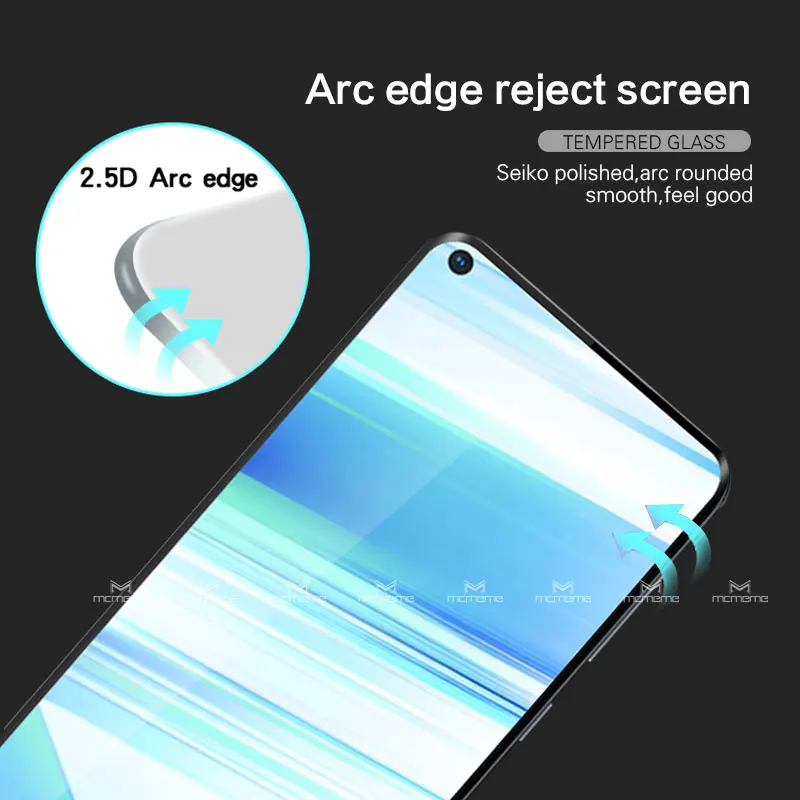 Закаленное стекло MCMEME для VIVO Z1 pro z1pro VIVOz1pro Z5Pro защитная пленка на весь экран