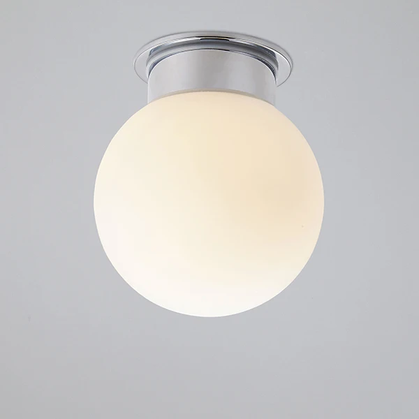 Modern Ceiling Mount Round Gl Sconces Lights Fixture Bathroom Modern Ceiling Mount Round Gl Sconces Lights Fixture Bathroom Lamp White Globe Shape Ball Bedroom Dinning Room