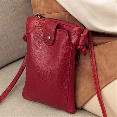 2022 New Arrival Women Shoulder Bag Genuine Leather Softness Small Crossbody Bags For Woman Messenger Bags Mini Clutch Bag 