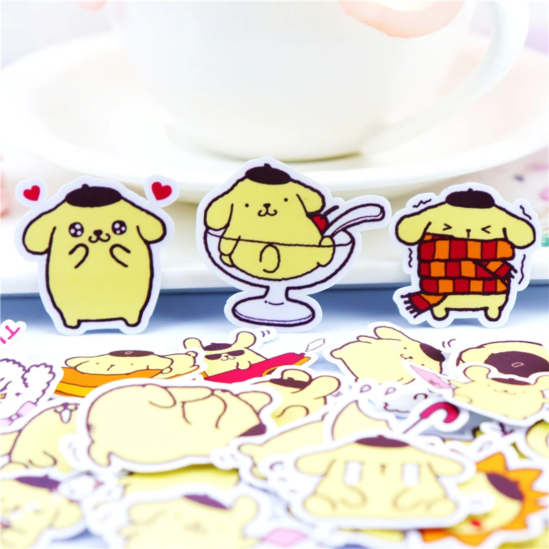 40 шт креативные kawaii самодельные наклейки в форме собак/красивые наклейки/декоративные наклейки/DIY ремесло фотоальбом