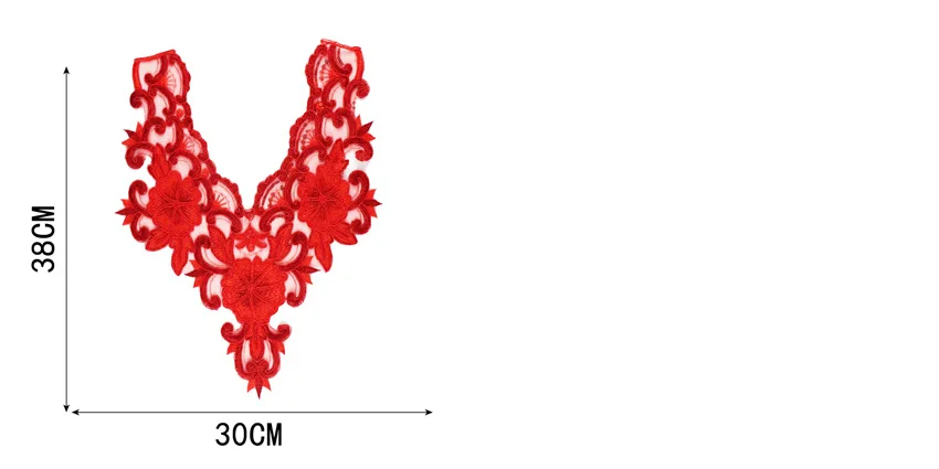 Одежда аксессуары кружево патч Этнические Цветы одежда патч водорастворимые сетки специальный воротник цветы
