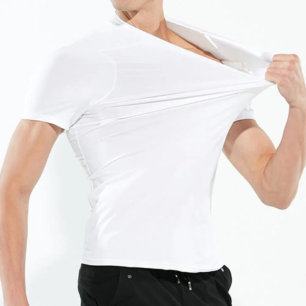 Creative Hydrophobic Anti Dirty Men T Shirt Stainproof Waterproof Quick