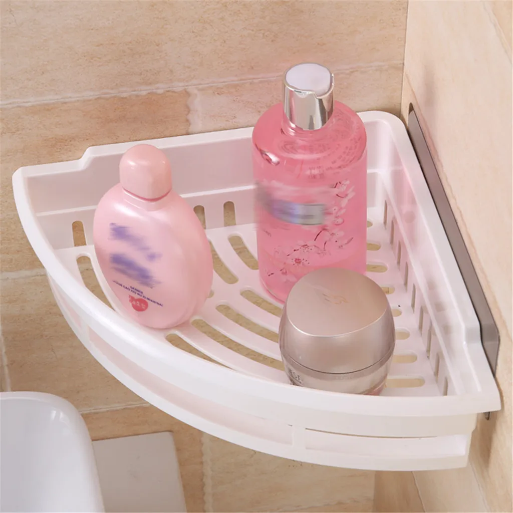

storage rack for toilet Plastic Bathroom Kitchen Storage Tripod powerful wash shelf toilet storage Kitchen Storage Rack W509