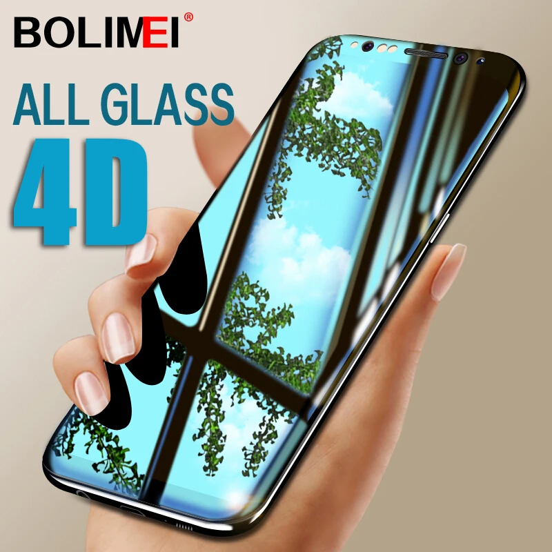 

Tempered Glass For Samsung Galaxy note 8 S7 edge S8 S9 Plus Screen Protector 4D Curved Full Cover For Samsung Galaxy S8 S9 Case