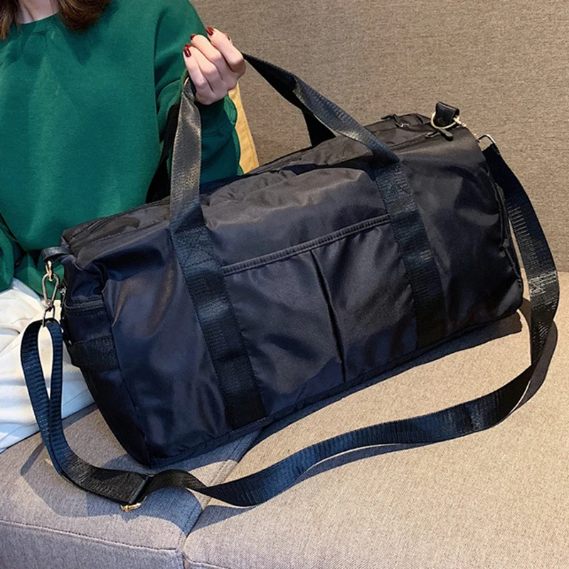 Мужская сумка через плечо, уличная сумка, Холщовая Сумка для женщин, органайзер из нейлона, большая дорожная сумка через плечо, B41-73