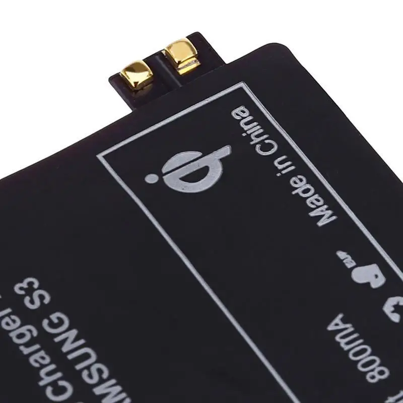 Qi Wireless Charging Receiver for Samsung Galaxy S3 S4 S5 Note 2 Note 3 Note 4 Cooper Coil 5V 800mAh Output Easy Installation