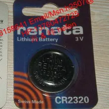 RE NATA CR2320 3 V батарея сотового LI-MN Кнопка батарея поодиночно упаковывается