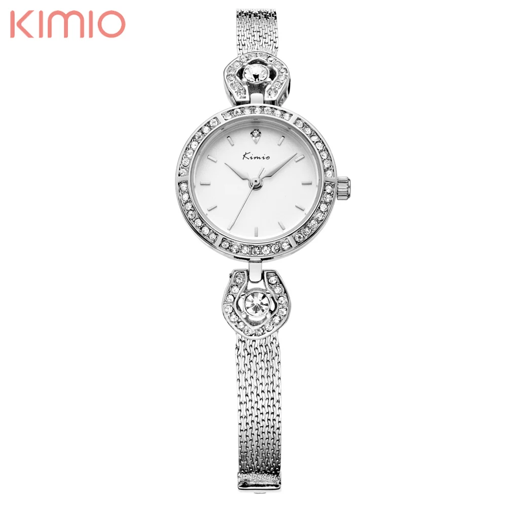 KIMIO Horloges Vrouwen 2016 Nieuwe Mode Luxe Merk Jurk Horloges Fijne Staal  Zilveren Ketting Riem Dames Armband Horloges|watch brand|watch brand  womenwatch f - AliExpress