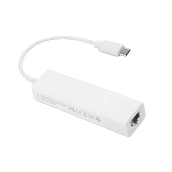 

Xiwai USB 3.1 Type C USB-C Multiple 3 Ports Hub with Ethernet Network LAN Adapter for Chromebook